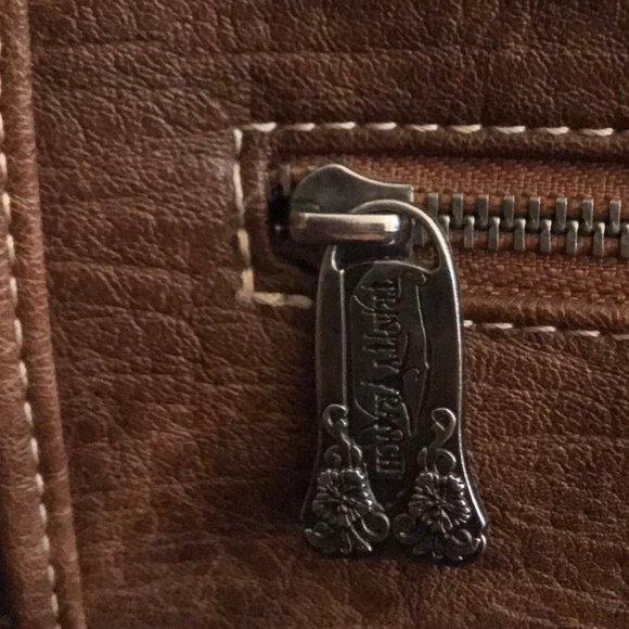 Trinity Ranch Tooled Leather Western Handbag - Picture 10 of 13